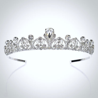"Hadley" - Rhinestone Wedding Tiara