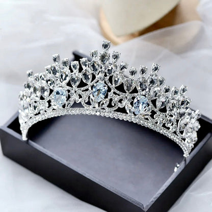 Ardyn - Silver Wedding Rhinestone Tiara