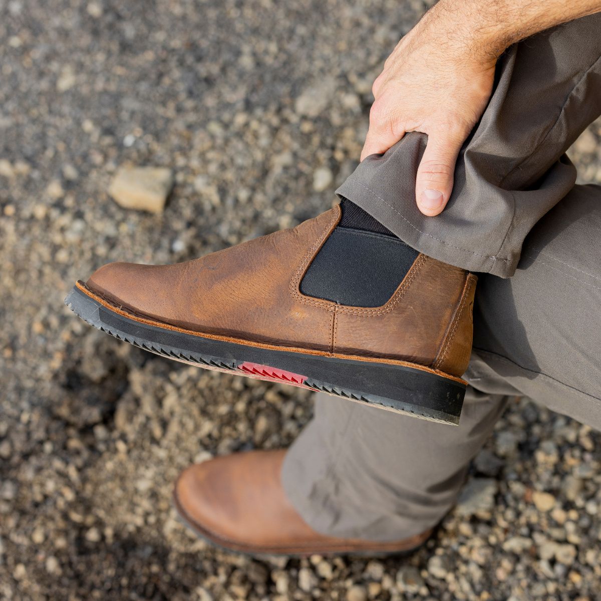 Romeo Heritage Leather Slip-On Shoe – Brown