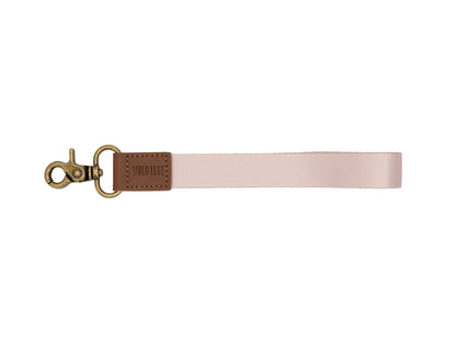 Solid-Colored Wristlet Keychain