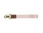 Solid-Colored Wristlet Keychain