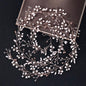 June - Pearl and Crystal Bridal Hair Vine - Available in Silver, Rose Gold and Yellow Gold