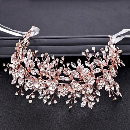 Miranda - Crystal Bridal Hair Accessory - Available in Silver, Yellow Gold and Rose Gold