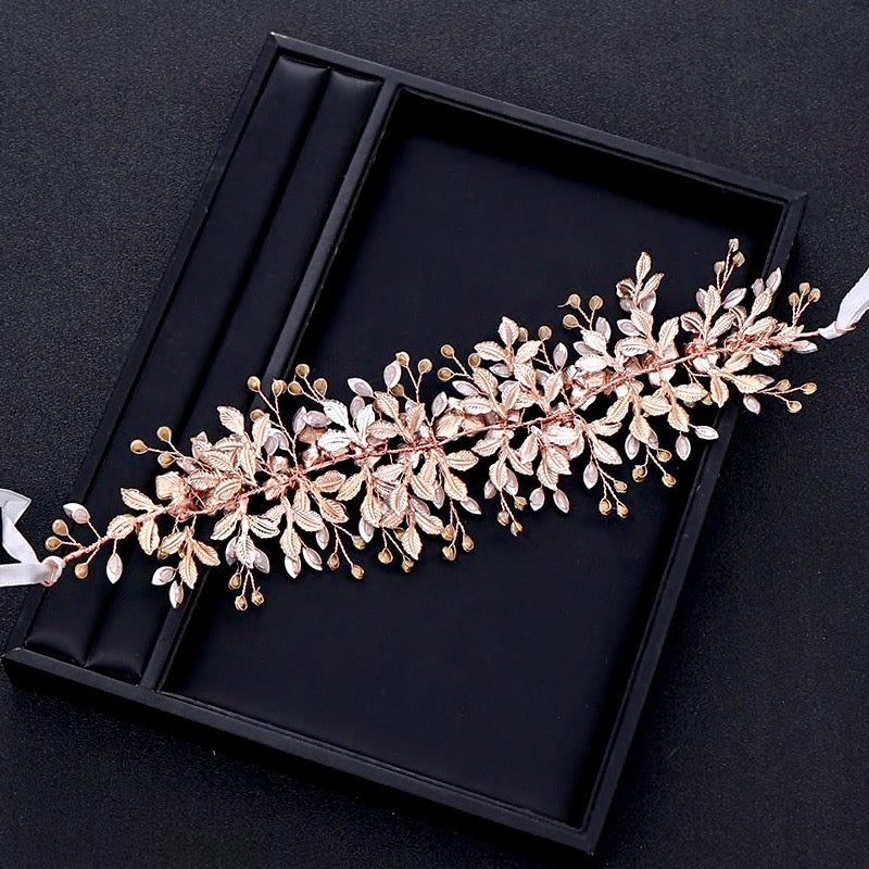 Miranda - Crystal Bridal Hair Accessory - Available in Silver, Yellow Gold and Rose Gold