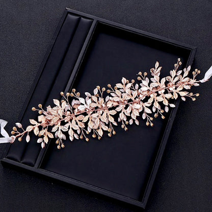 Miranda - Crystal Bridal Hair Accessory - Available in Silver, Yellow Gold and Rose Gold