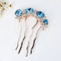"Audie" - Rose Gold CZ Bridal Hair Comb - More Colors