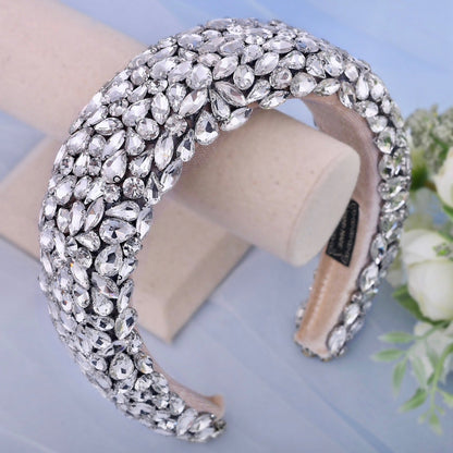 "Brandalyn" - Royal Austrian Crystal Bridal Headband / Tiara