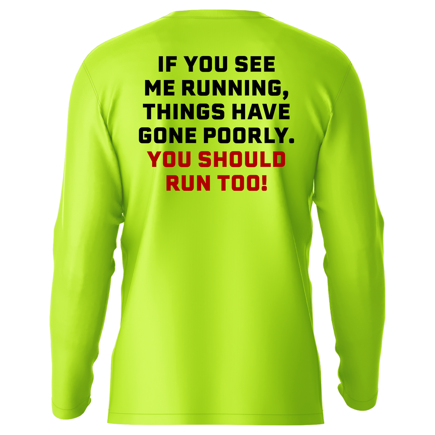 Run - Hi-Visibility UPF 50 Long Sleeve Sun Shirt