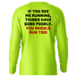 Run - Hi-Visibility UPF 50 Long Sleeve Sun Shirt