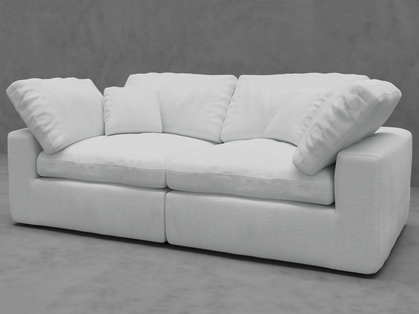 2-Piece Modular Loveseat