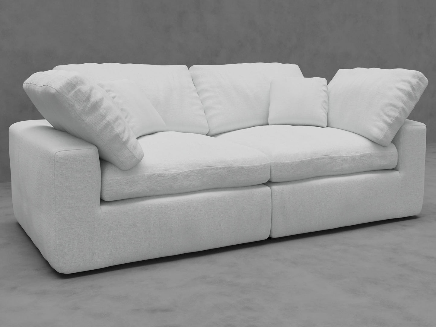 2-Piece Modular Loveseat