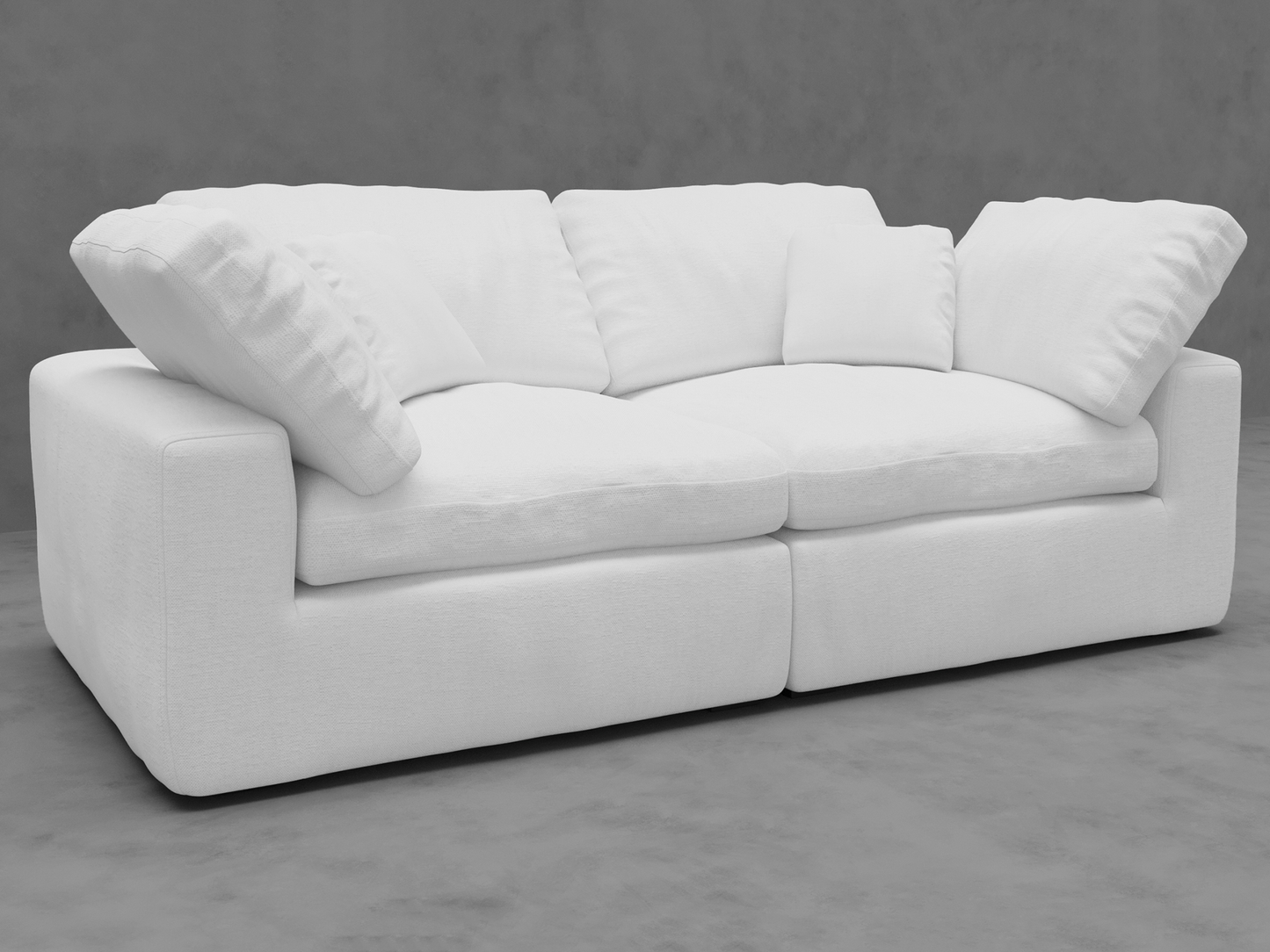 2-Piece Modular Loveseat