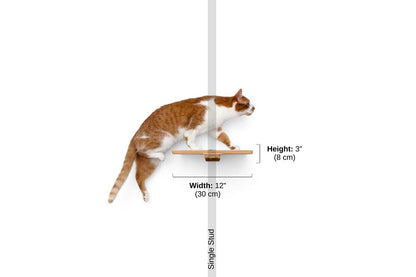 Cat Perch - Wall Mounted and Wooden