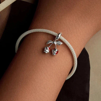 Cherry Skull Gothic Charm