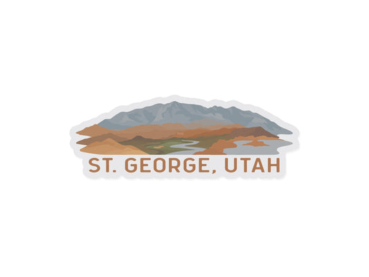 St. George, Utah Sticker