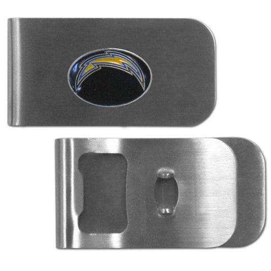 Los Angeles Chargers Bottle Opener Money Clip