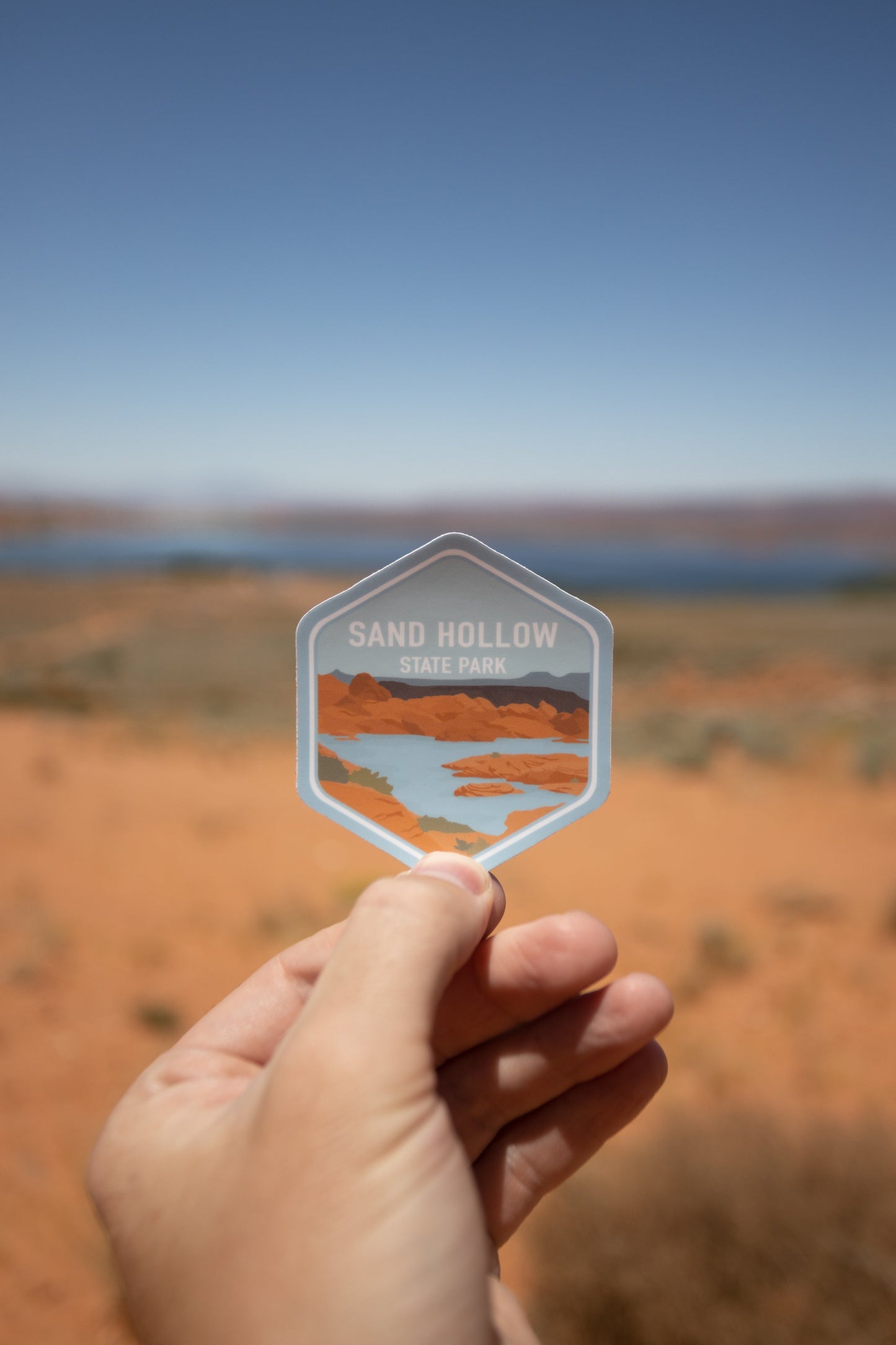 Sand Hollow State Park Utah Sticker