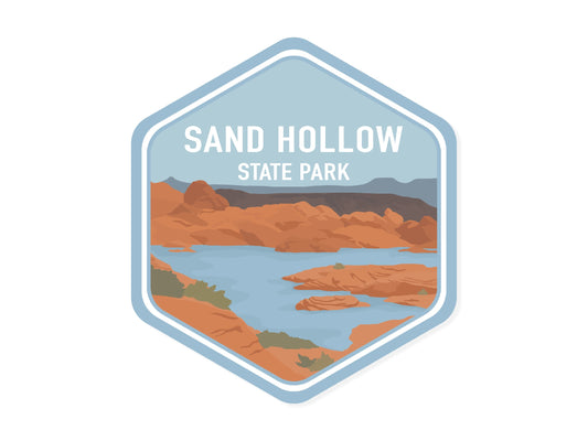 Sand Hollow State Park Utah Sticker