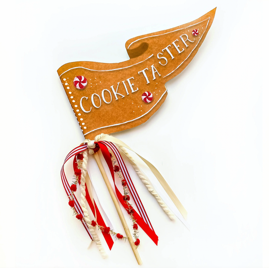 Cookie Taster Party Pennant