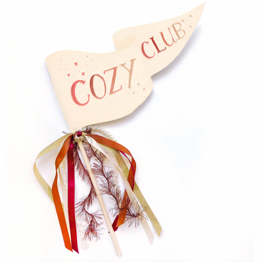 Cozy Club Party Pennant