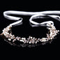 "Kelly" - Vintage Gold Pearl and Crystal Bridal Headband