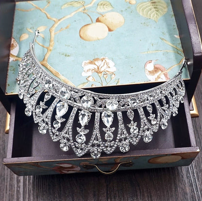 Ericka - Wedding Crystal Tiara