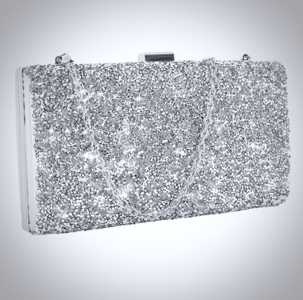 Charlee - Crystalized Bridal Handbag Clutch