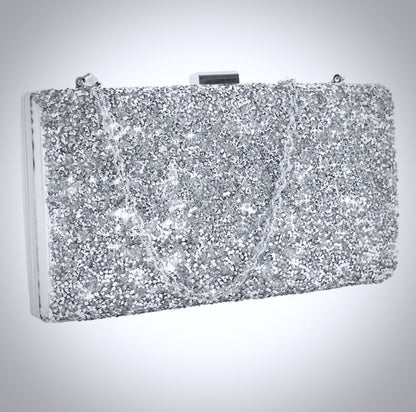 Charlee - Crystalized Bridal Handbag Clutch