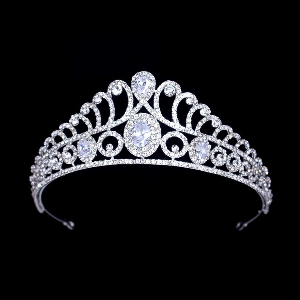 Sharon - Cubic Zirconia Bridal Tiara