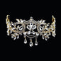 "Kiara" - Crystal Bridal Forehead Chain / Headdress - Available in Silver, Rose Gold and Yellow Gold