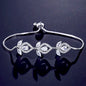 Maxine - Silver Cubic Zirconia Bridal Jewelry Set