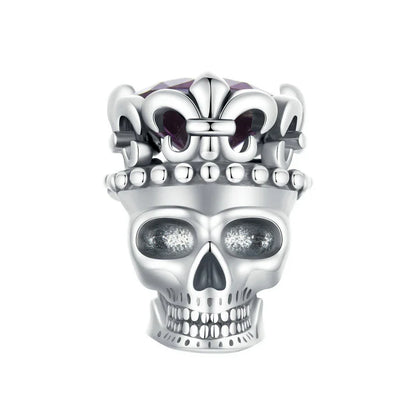 King Skull Gothic Charm