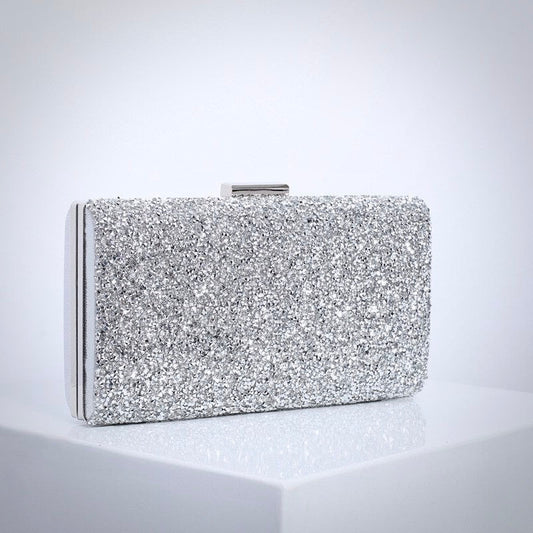 Charlee - Crystalized Bridal Handbag Clutch
