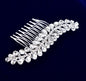 "Tamara" - Silver Austrian Crystal Bridal Hair Comb