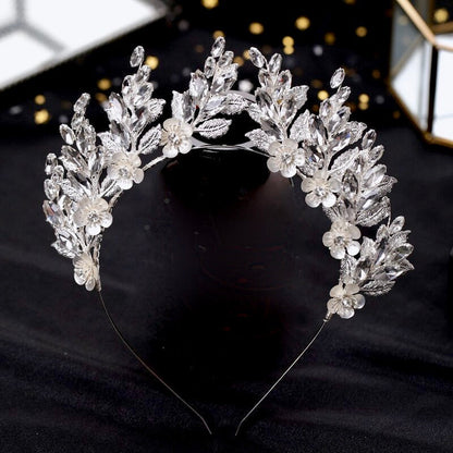 "Nikki" - Rhinestone Bridal Headband / Tiara