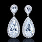 "Vianne" - Cubic Zirconia Bridal Earrings