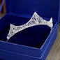 Danika - Silver Cubic Zirconia Bridal Tiara