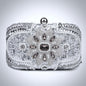 Jaimee - Silver Bridal Handbag Clutch