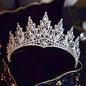 Thyme - Silver Wedding Rhinestone Tiara