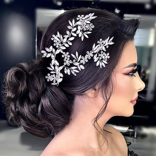 Ravenna - Crystal Bridal Hair Clip/Vine
