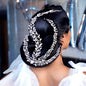 Dalyanah - Silver Rhinestone Bridal Headdress