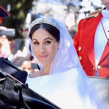 Meghan - Silver Crystal Bridal Tiara