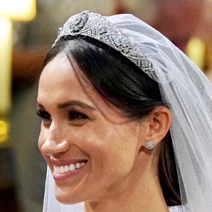 Meghan - Silver Crystal Bridal Tiara