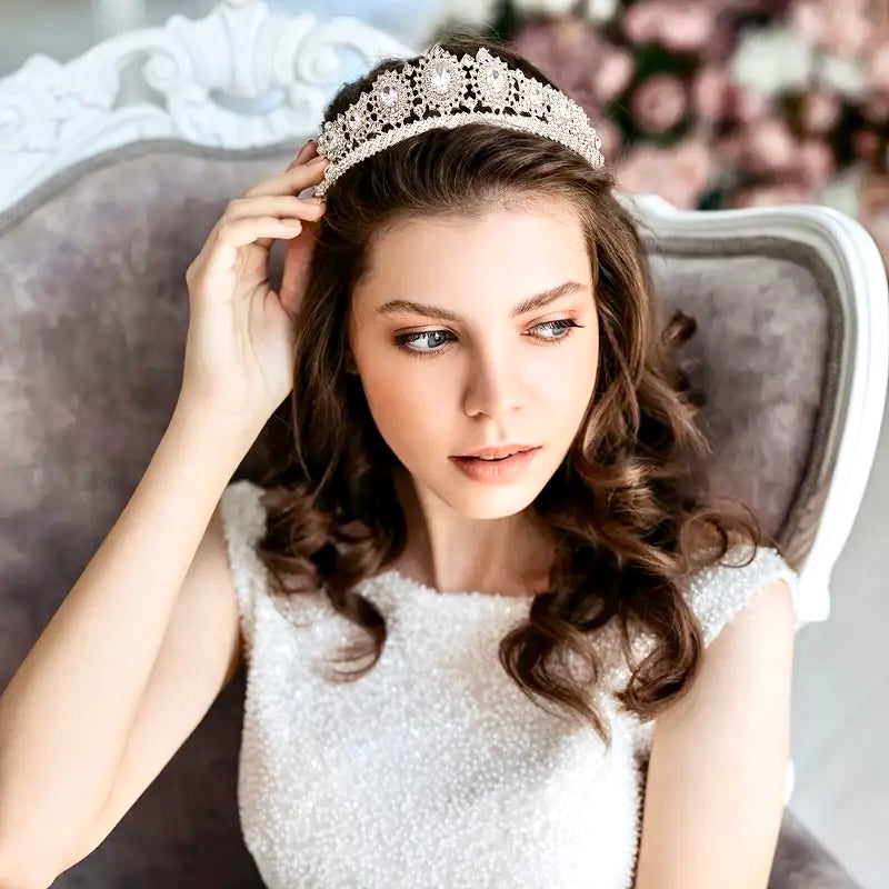 Josie - Rhinestone Wedding Tiara