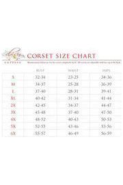 Top Drawer 4 PC White Burlesque Bunny Corset Costume