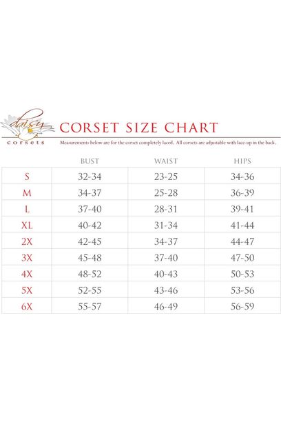 Top Drawer 5 PC Red Sequin Devil Corset Costume