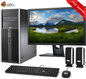 HP Tower Desktop Business PC Intel 3.10GHz 500GB HDD with 19" LED Wifi Speakers Windows 11