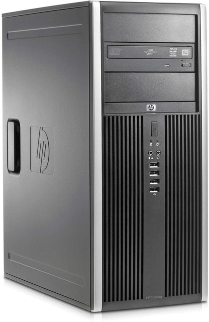 HP Tower Desktop Business PC Intel 3.10GHz 500GB HDD with 19" LED Wifi Speakers Windows 11