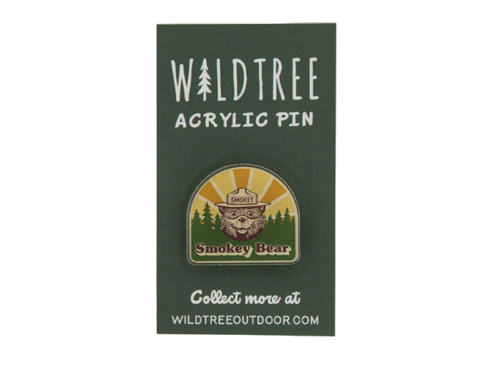 Smokey Bear Acrylic Pin