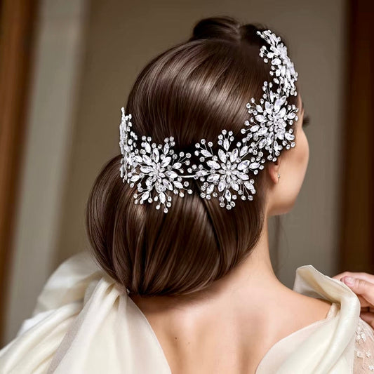 Eira - Winter Snowflake Bridal Headband
